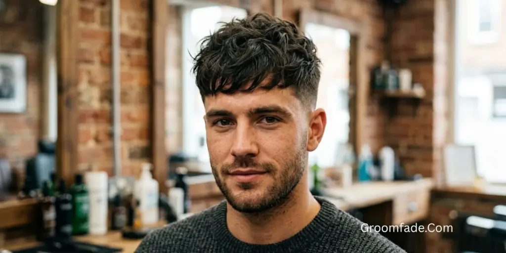 Messy French Crop Haircut