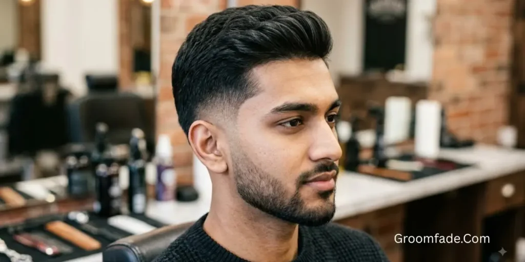 Mid Drop Fade