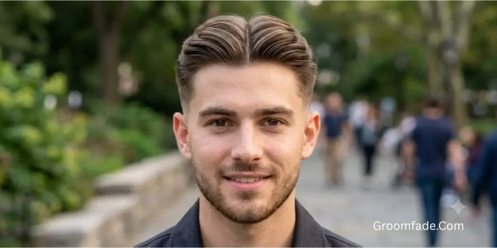 Mid Taper Middle Part