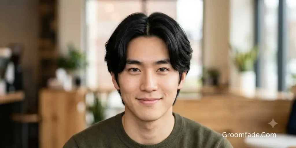 Middle Part Asian Hair