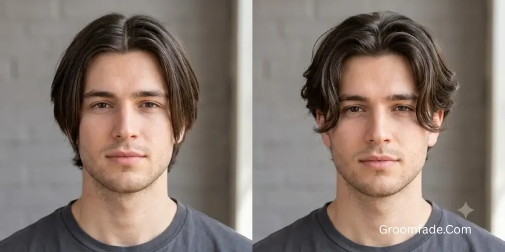 Middle Part vs Curtains