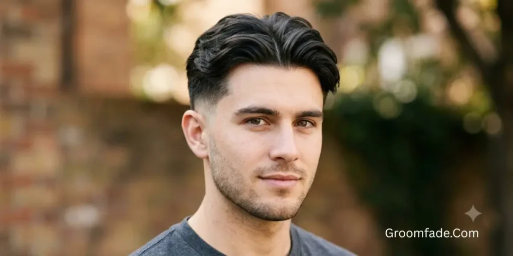 Middle Part with Low Fade