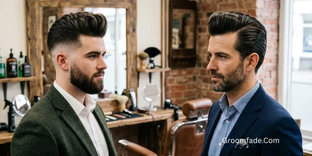 Pompadour Fade vs Classic Pompadour