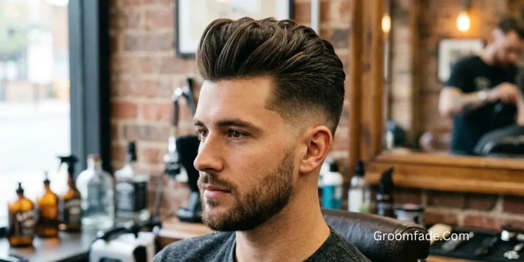 Pompadour Low Fade
