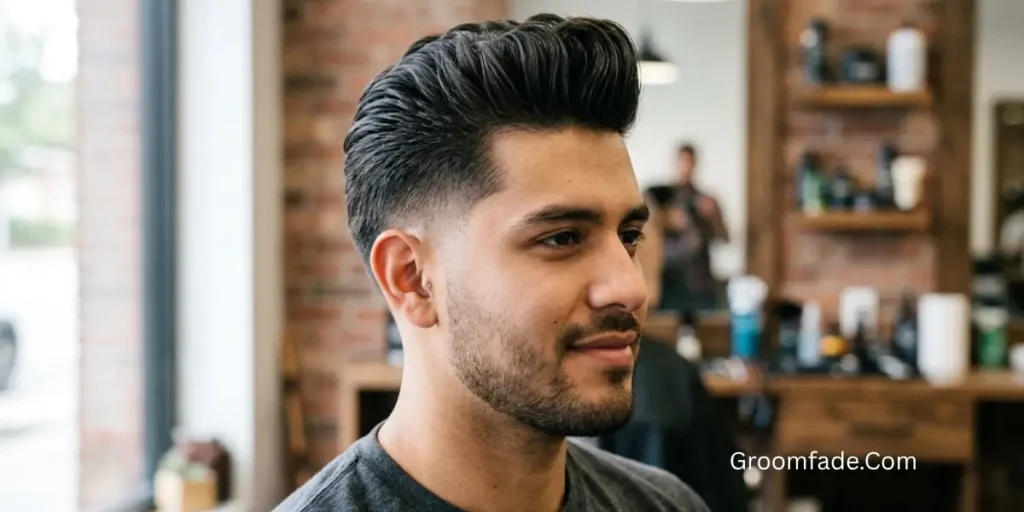 Pompadour Low Taper Fade