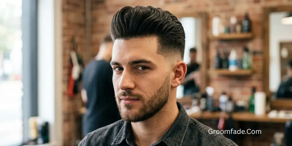 Pompadour Mid Fade