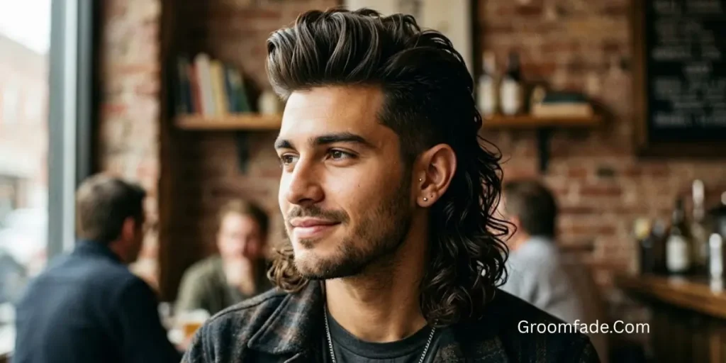 Pompadour Mullet
