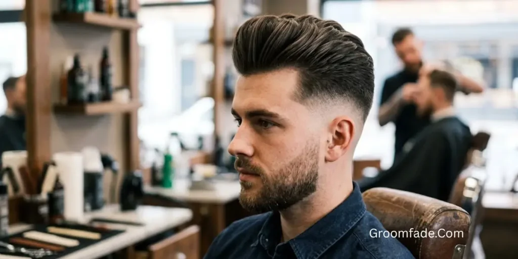 Pompadour Skin Fade