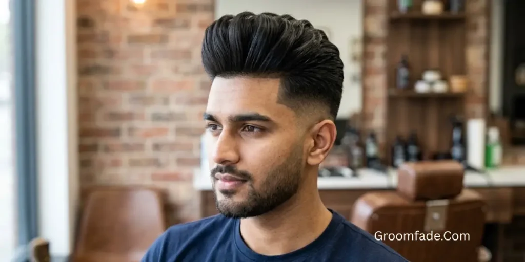 Pompadour Taper Fade