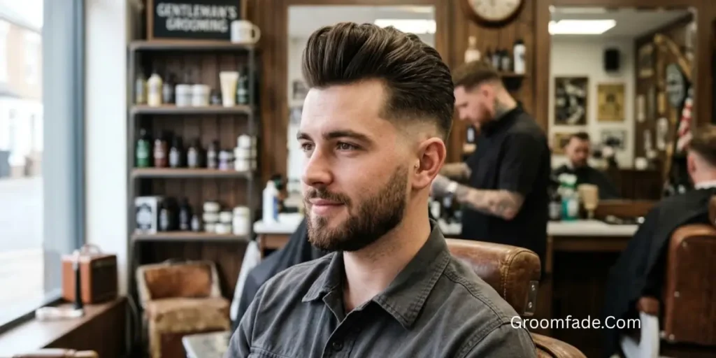 Pompadour Taper Fade