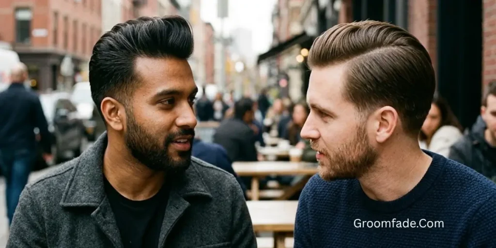 Pompadour vs Comb Over