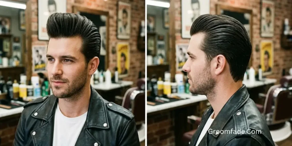 Pompadour vs Ducktail
