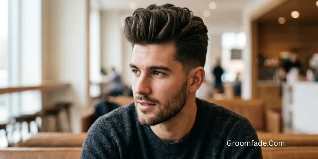 Quiff for Thick Hair