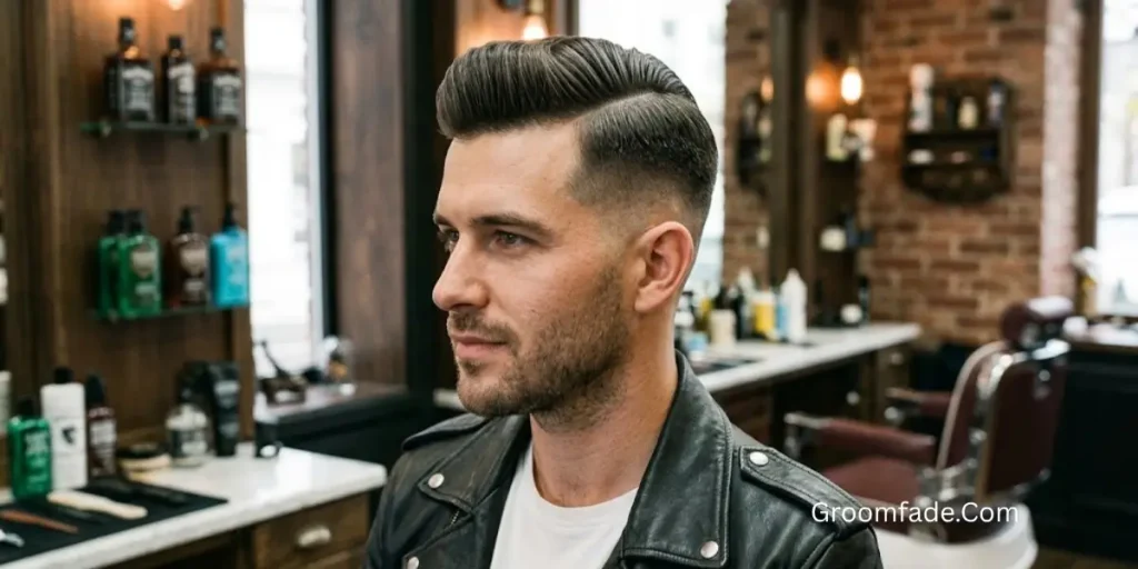 Side Part Undercut Fade