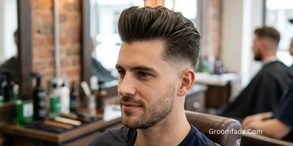 Skin Fade Pompadour