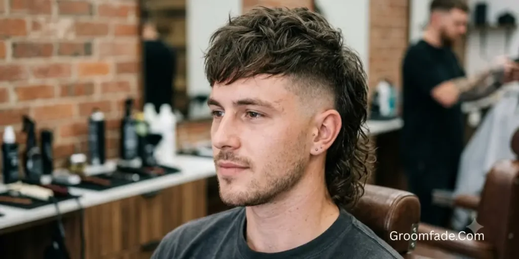 Skin Taper Fade Mullet