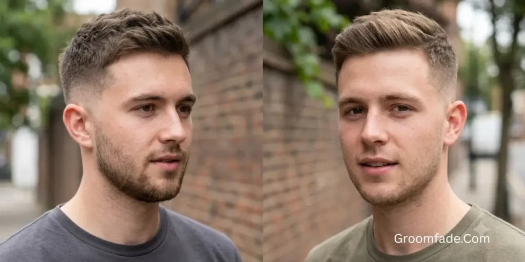 Skin Taper vs Mid Fade