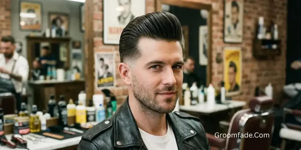 Slick Back Undercut Fade