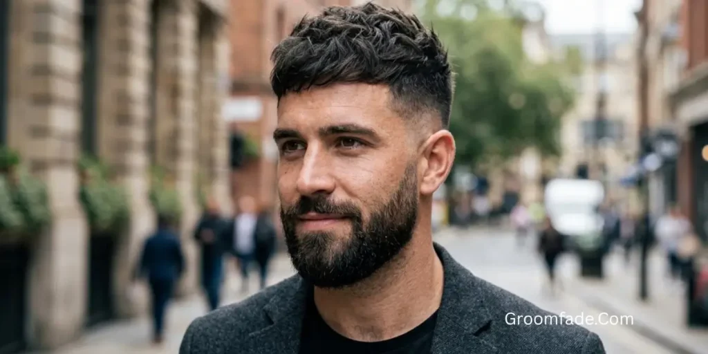 Textured Crop With Beard