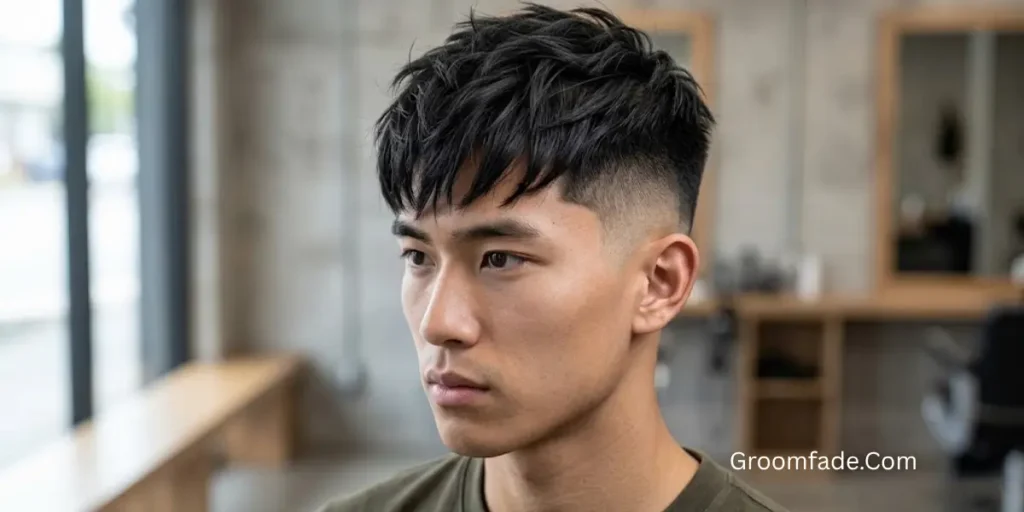 Textured Crop for Asian Hair