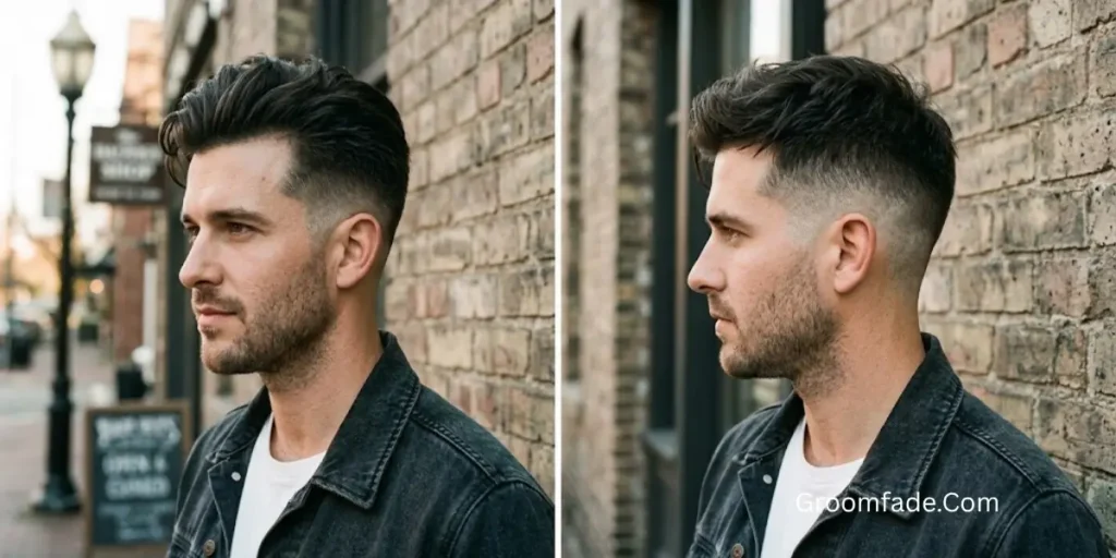 Undercut Fade Medium Hair
