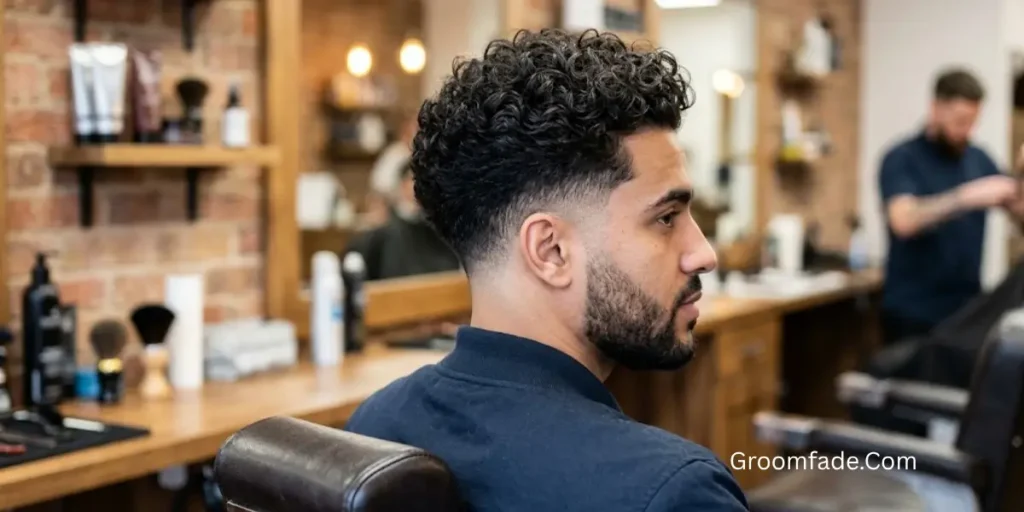 Undercut Fade for Curly Hair