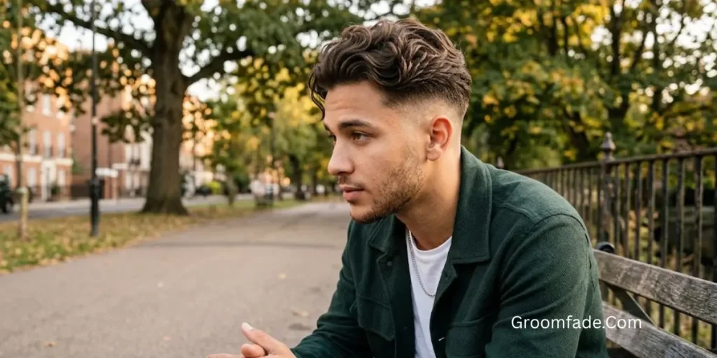 Undercut Fade for Wavy Hair