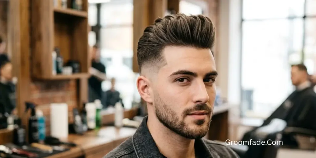 Undercut Pompadour Fade