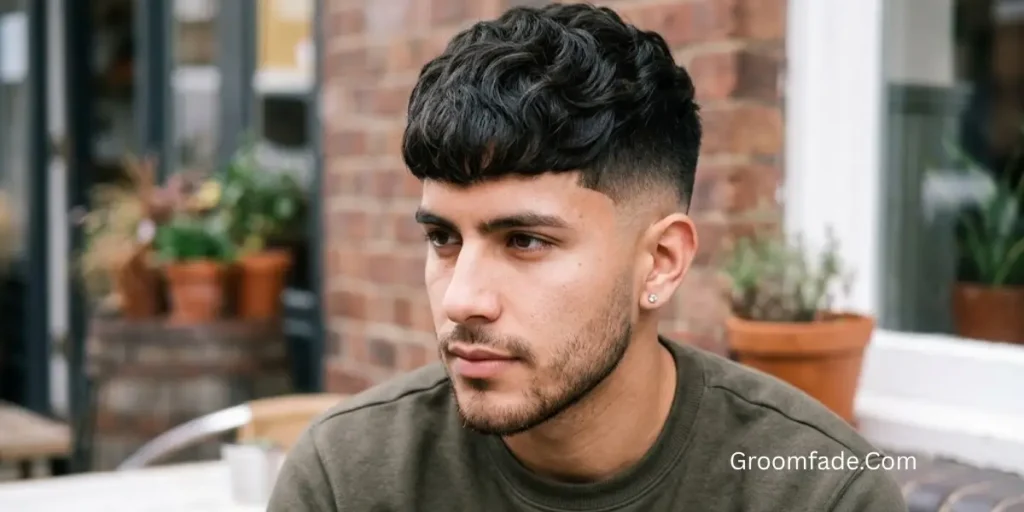 Wavy Edgar Cut
