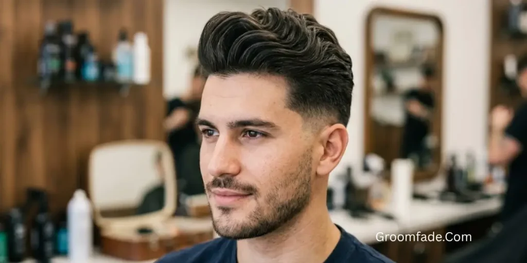 Wavy Pompadour