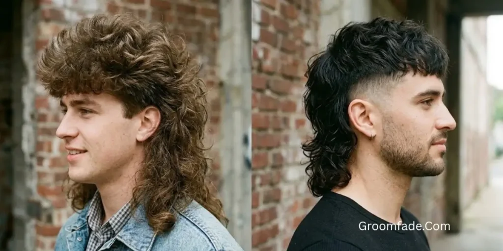 80s Mullet vs Modern Mullet
