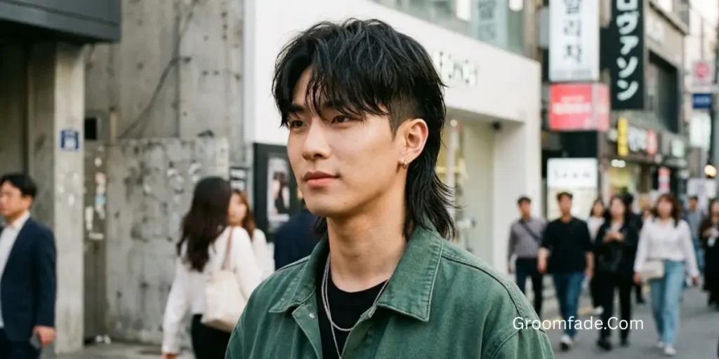 Asian Mullet Hairstyle