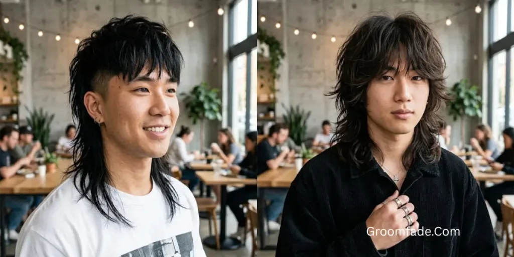 Asian Mullet vs Shag Mullet