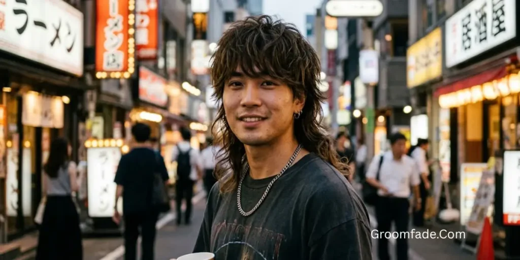 Asian Shaggy Mullet