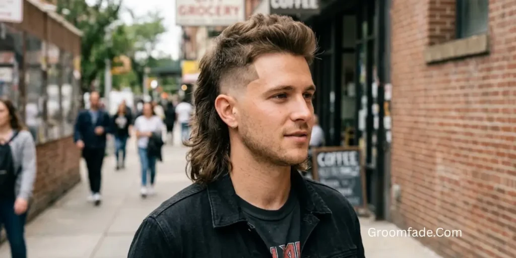 Box Fade Mullet