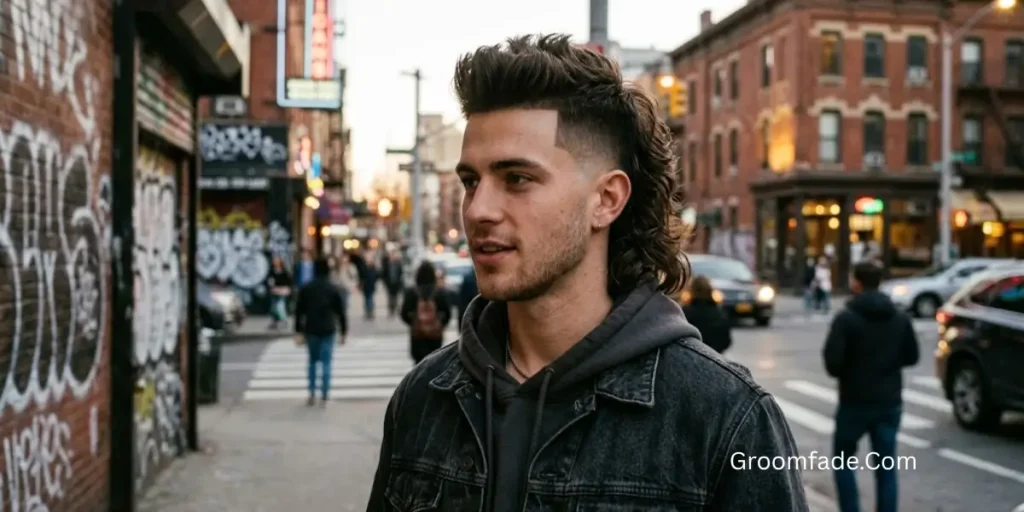 Box Fade Mullet