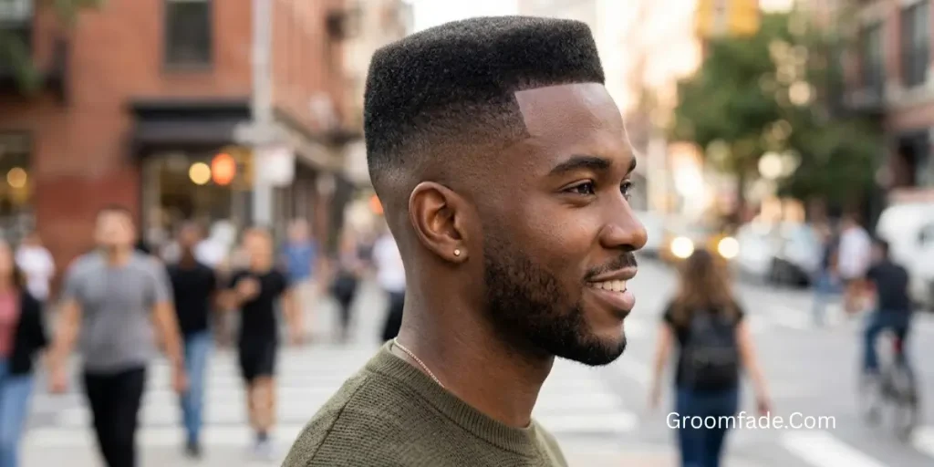 Box Fade With Short Hair