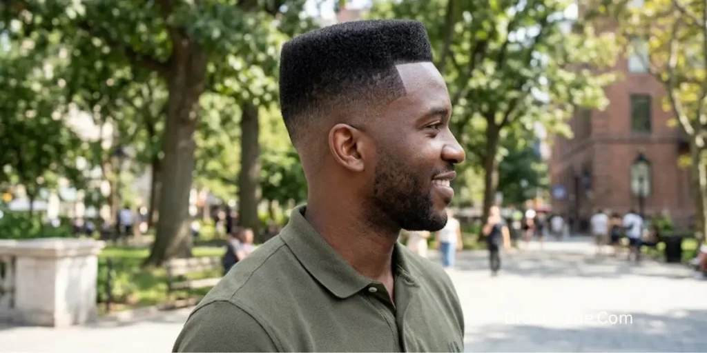Box Fade for Black Hair