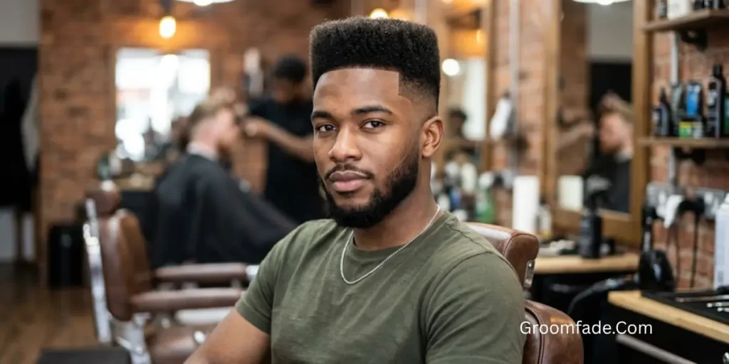 Box Fade for Curly Hair