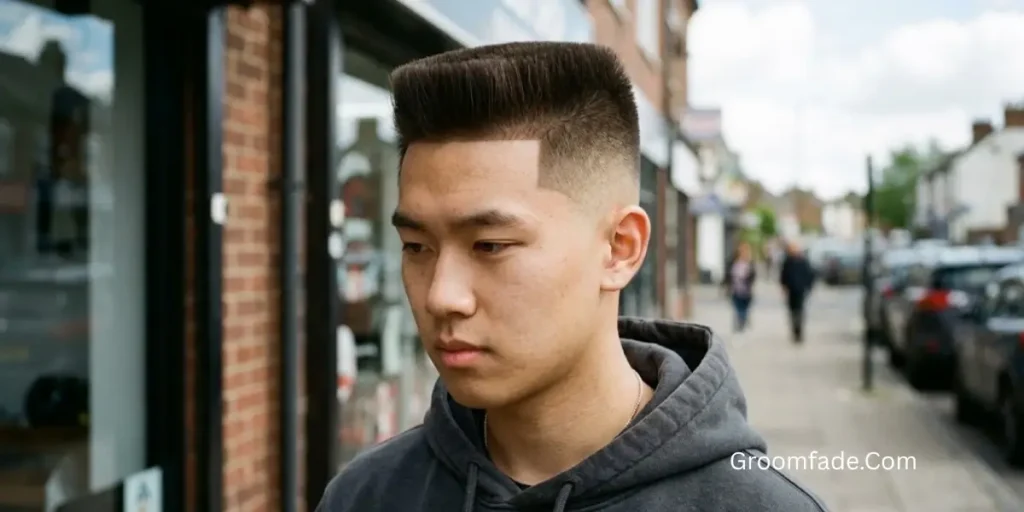 Box Fade for Straight Hair