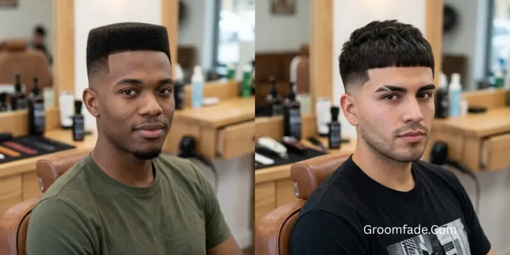 Box Fade vs Edgar Haircut