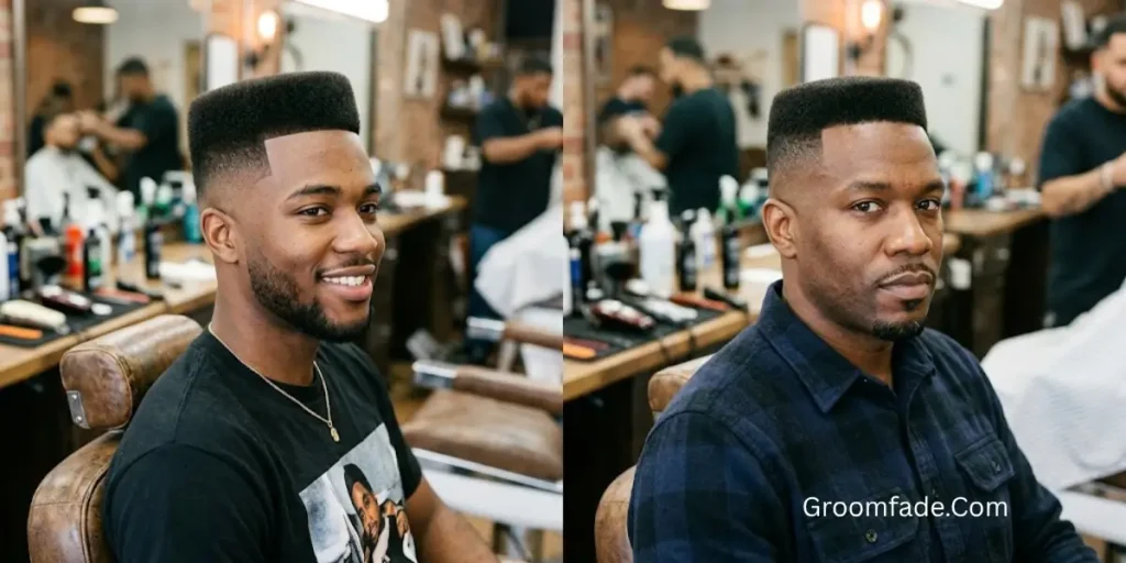 Box Fade vs Flat Top