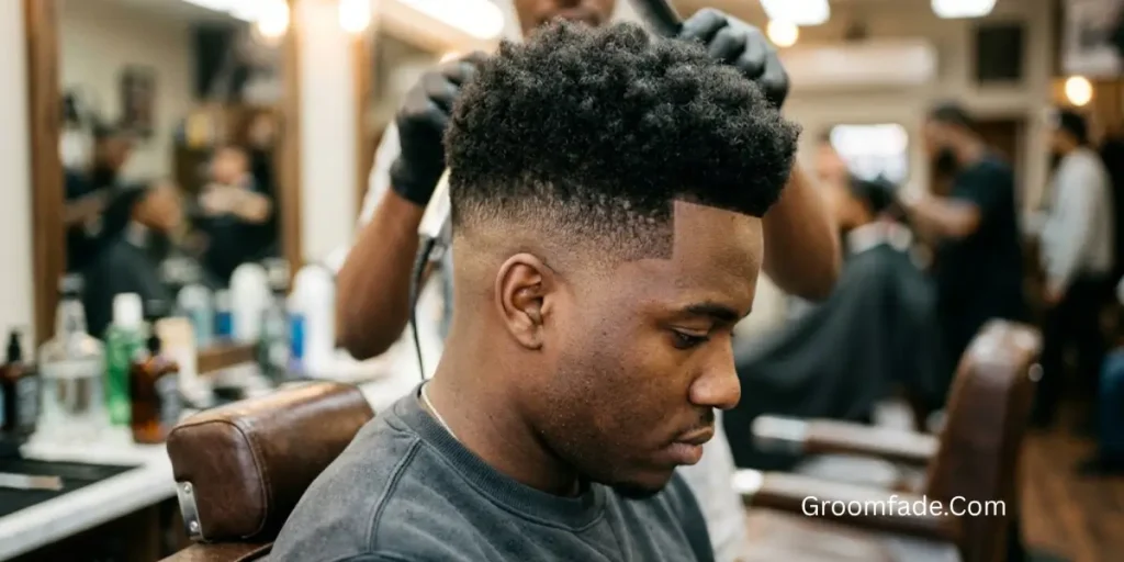 Brooklyn Fade for Thick Hair
