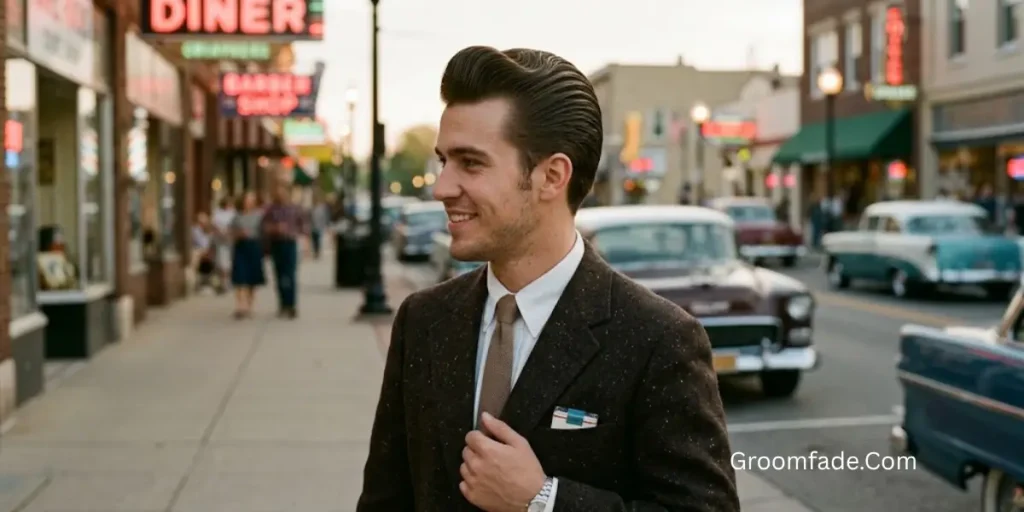 Classic Ducktail Haircut