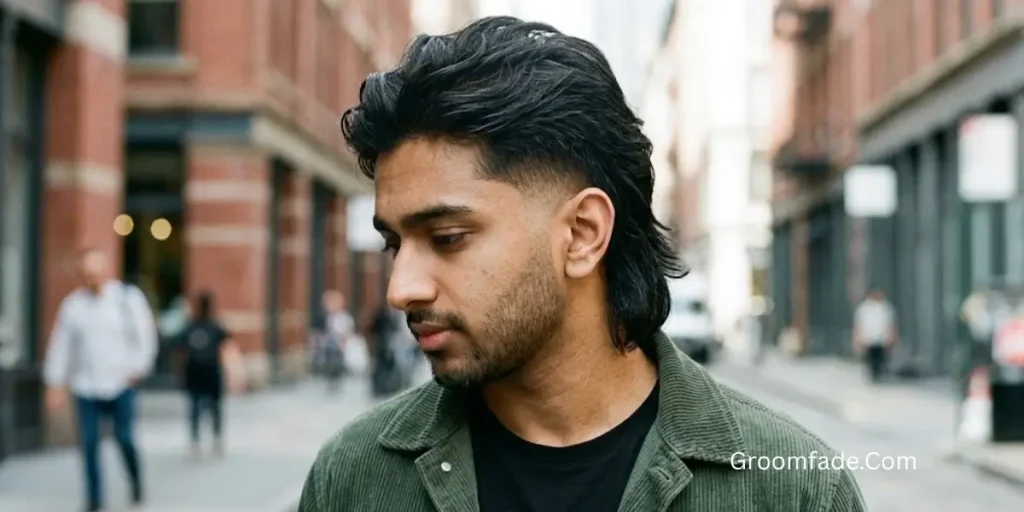Classic Low Fade Mullet