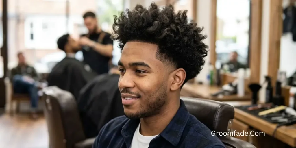 Classic Low Taper With Fluffy Hair