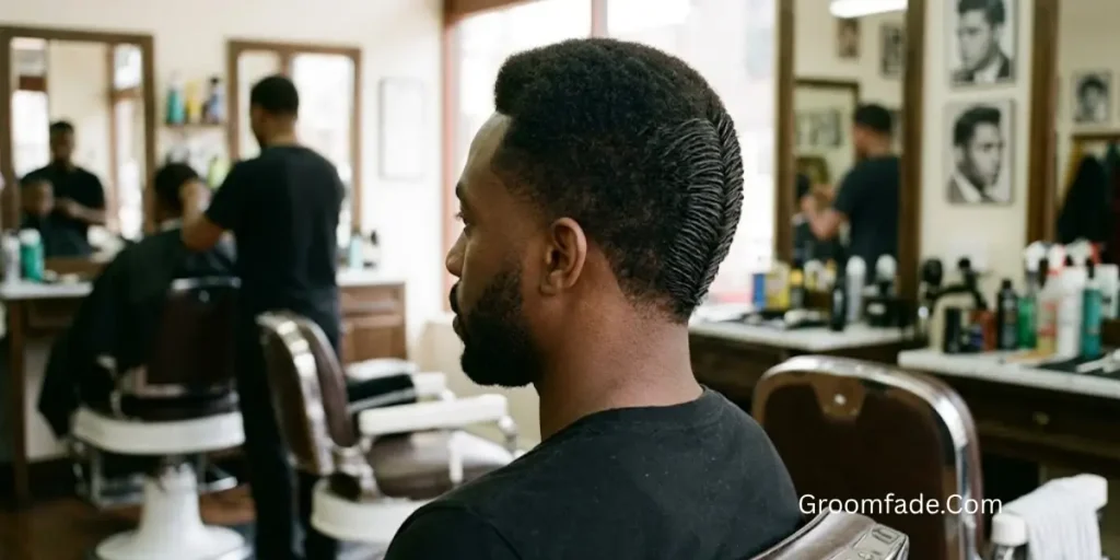 Ducktail Haircut for Black Men