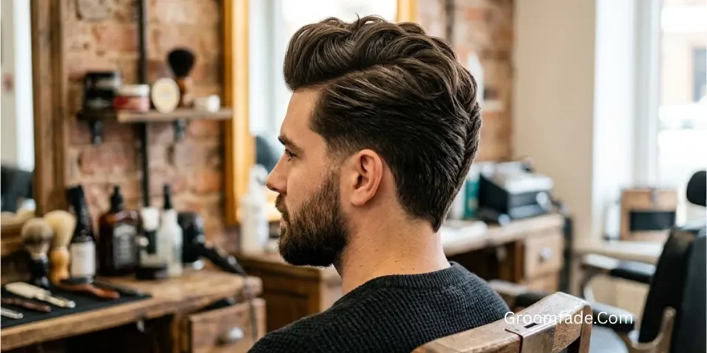 Ducktail Haircut for Thick Hair