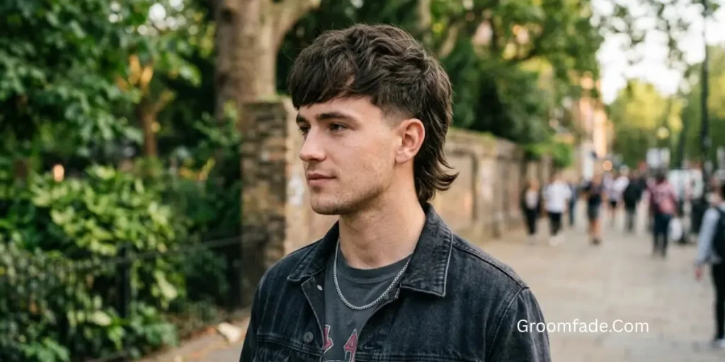 Ducktail Mullet Haircut