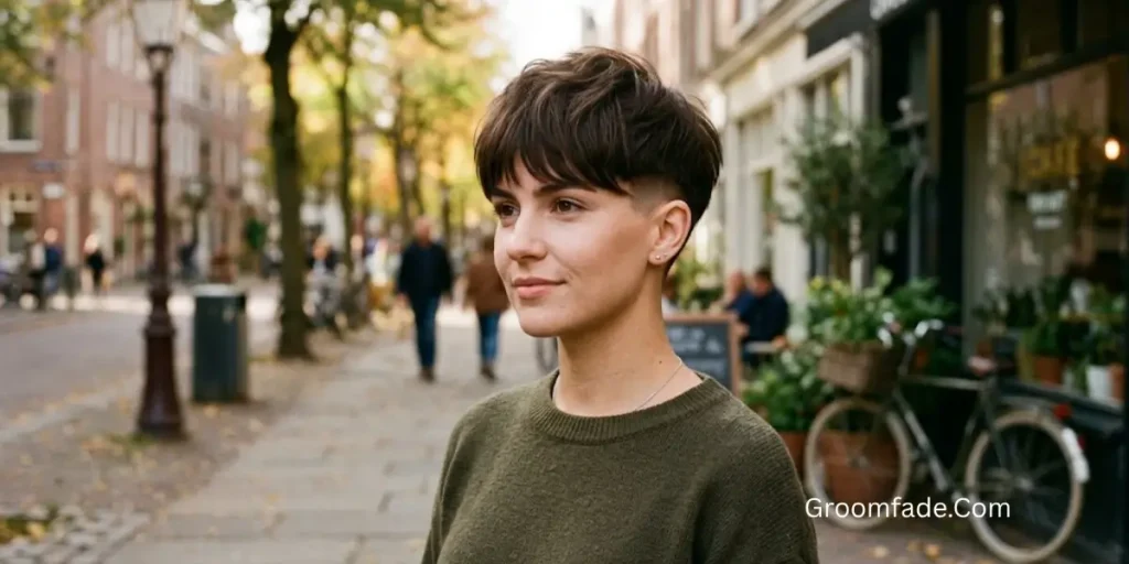 Fringe With Tapered Sides